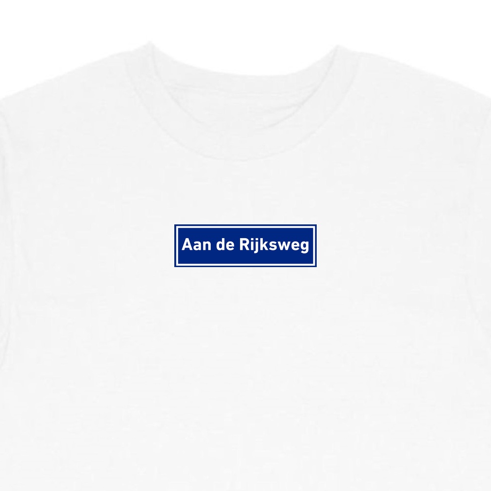 T-Shirt Aan de Rijksweg - Afbeelding 2