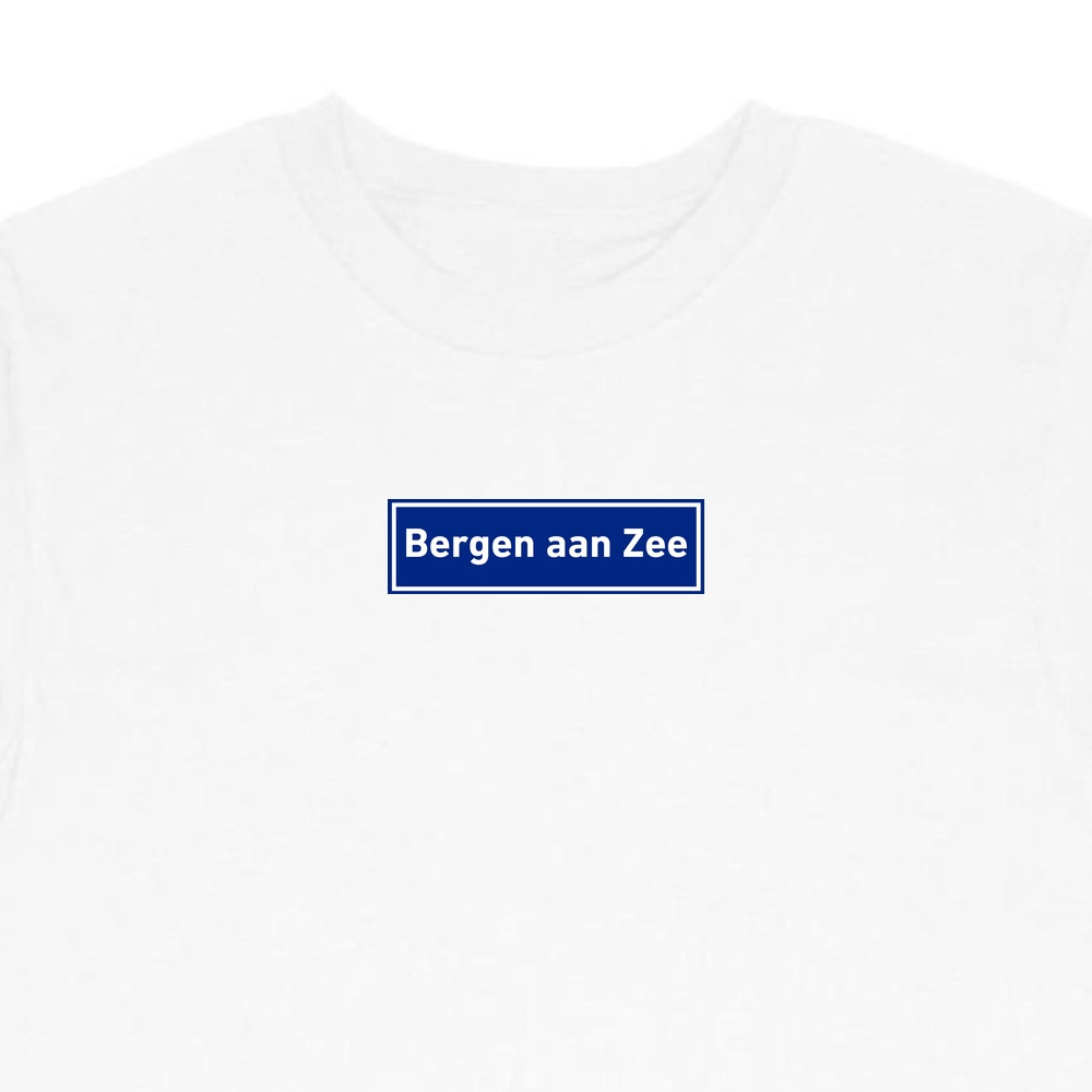 T-Shirt Bergen aan Zee - Afbeelding 2