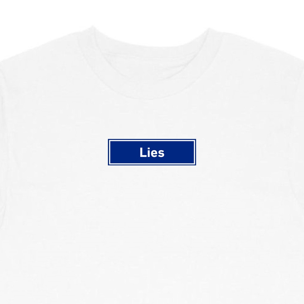 T-Shirt Lies - Afbeelding 2
